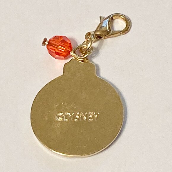 Vintage Disney Christmas Minnie Mouse Clip On Charm Bow Zipper Pull Santa Hat - Picture 4 of 8